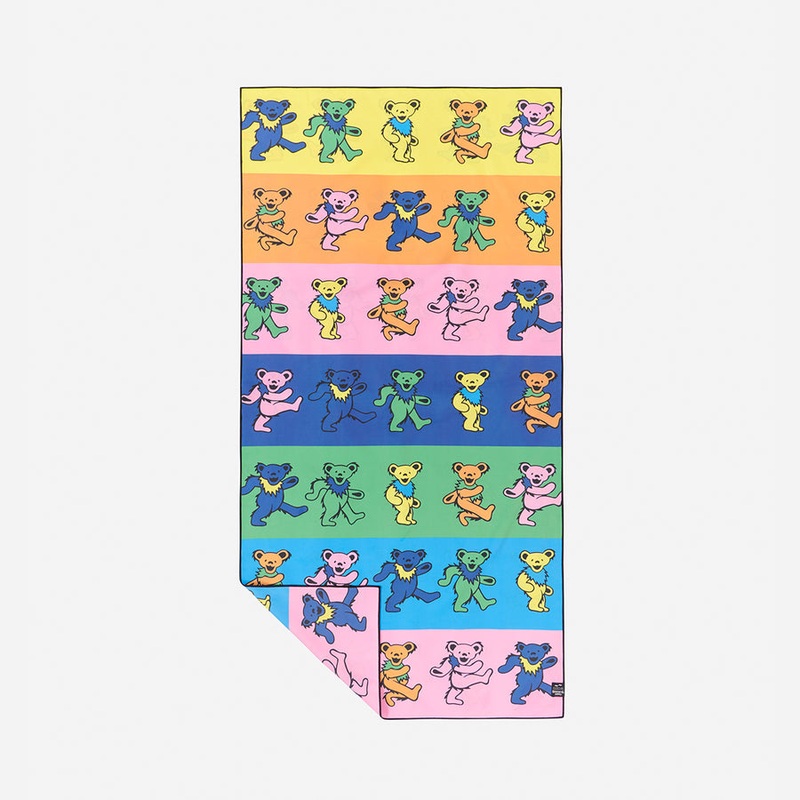 Slowtide Bear Stripe QD Towel-Multi