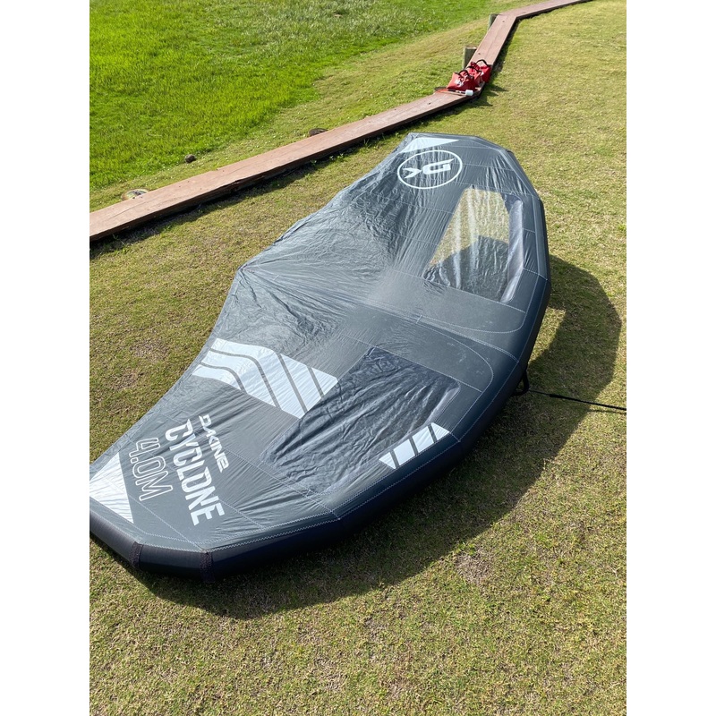 USED Dakine Cyclone Wing-4m-Blue/White