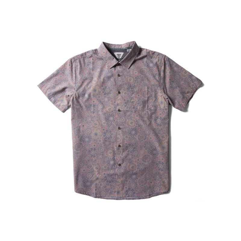 Vissla Far Out Eco S/S Shirt-Terracotta