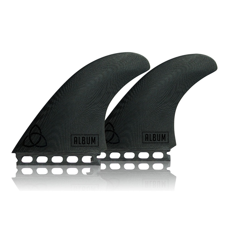 NVS Apex Series Album Twin Fin Set-Black