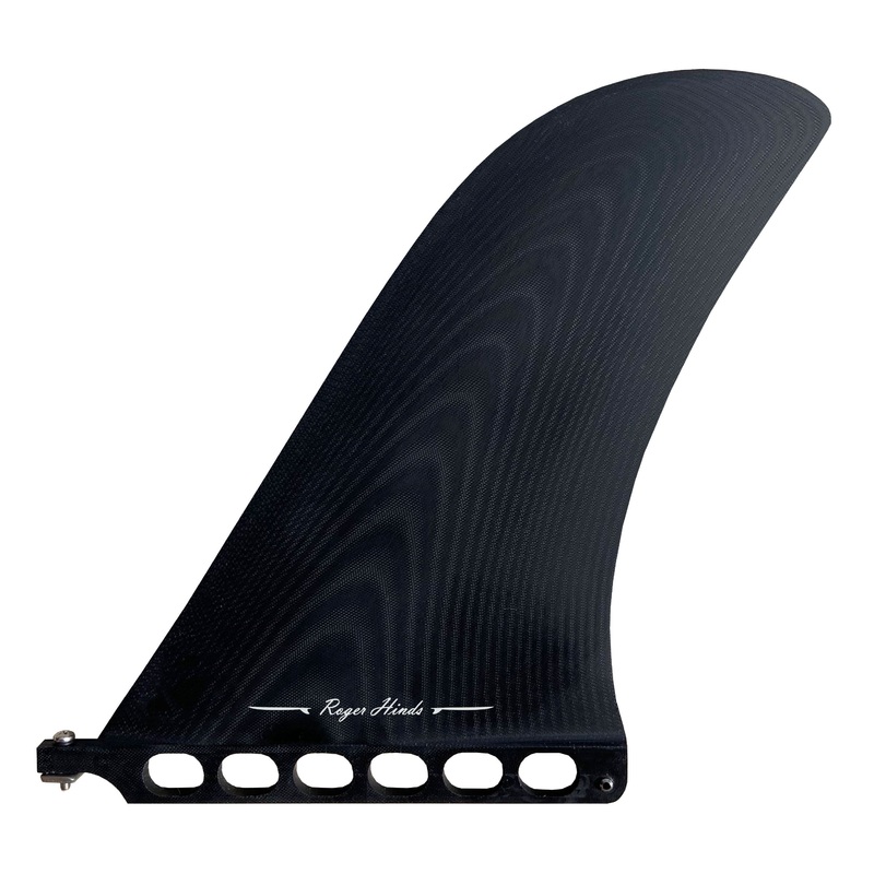 NVS Roger Hinds Apex Single Fin-Black-10.5″