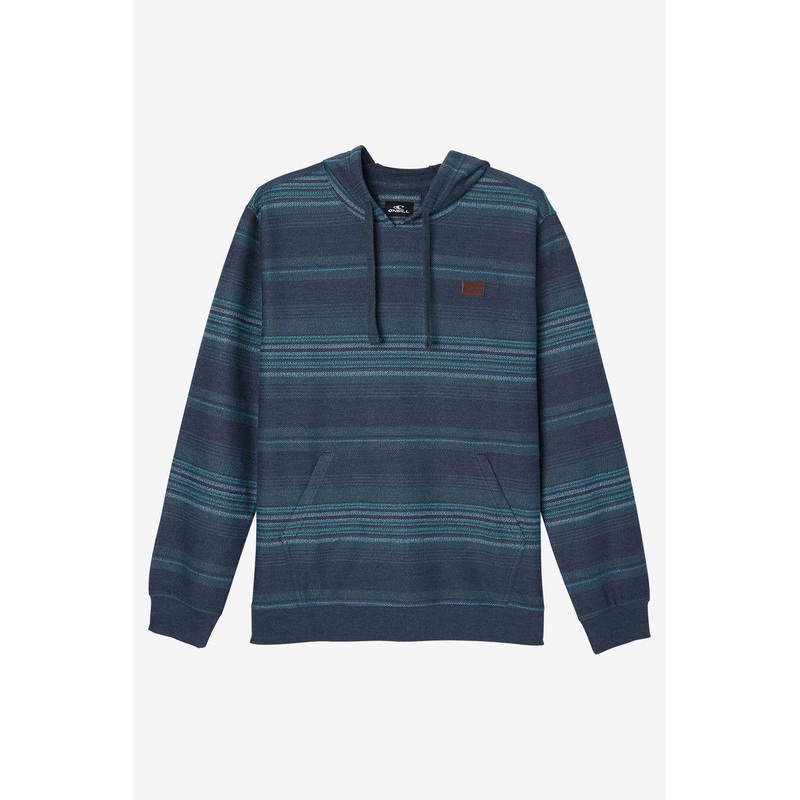 O’Neill Bavaro Stripe Pullover Sweatshirt-Navy 2