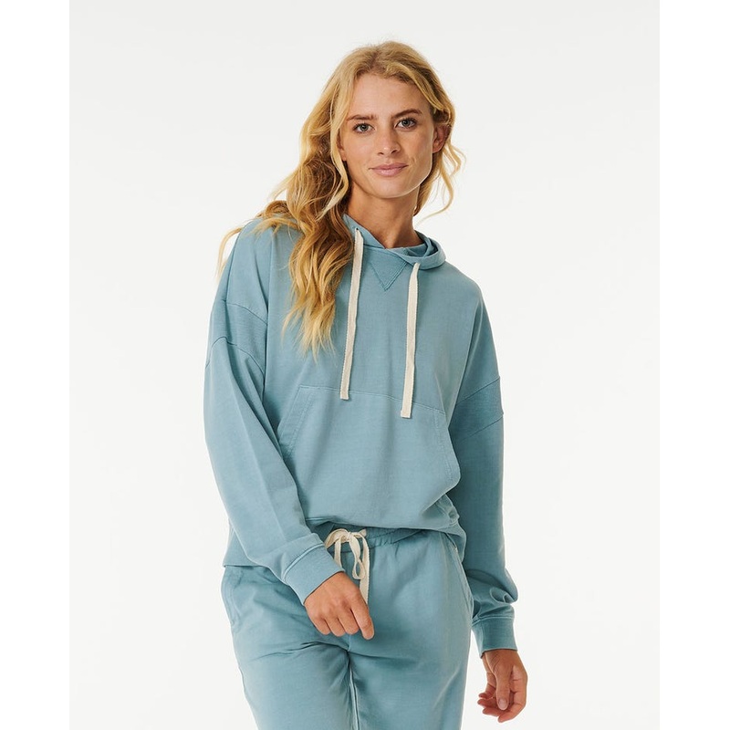 Rip Curl Classic Surf Hooded Sweatshirt-Dusty Blue