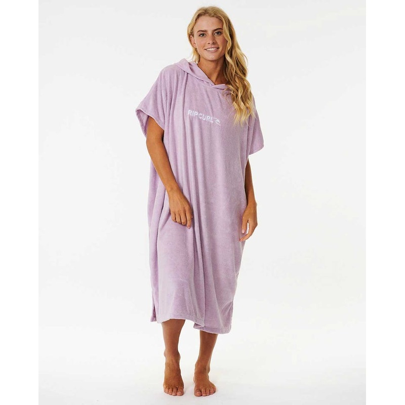 Rip Curl Classic Surf Hooded Towel-Lilac