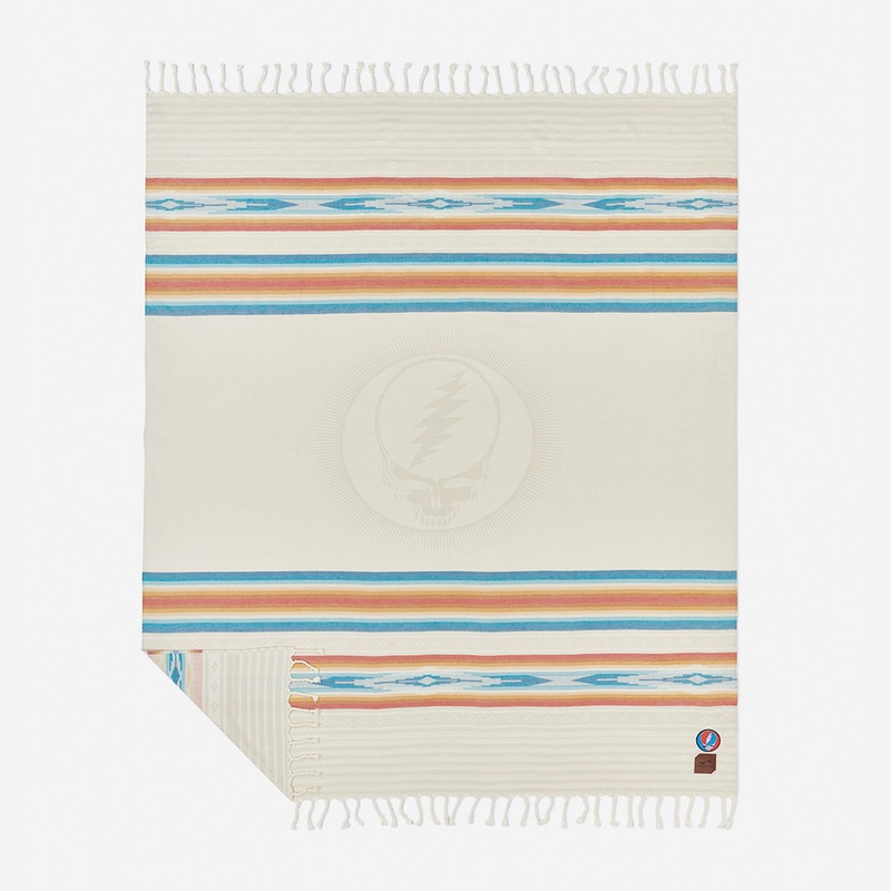 Slowtide Cosmic Creek Turkish Blanket-Cream