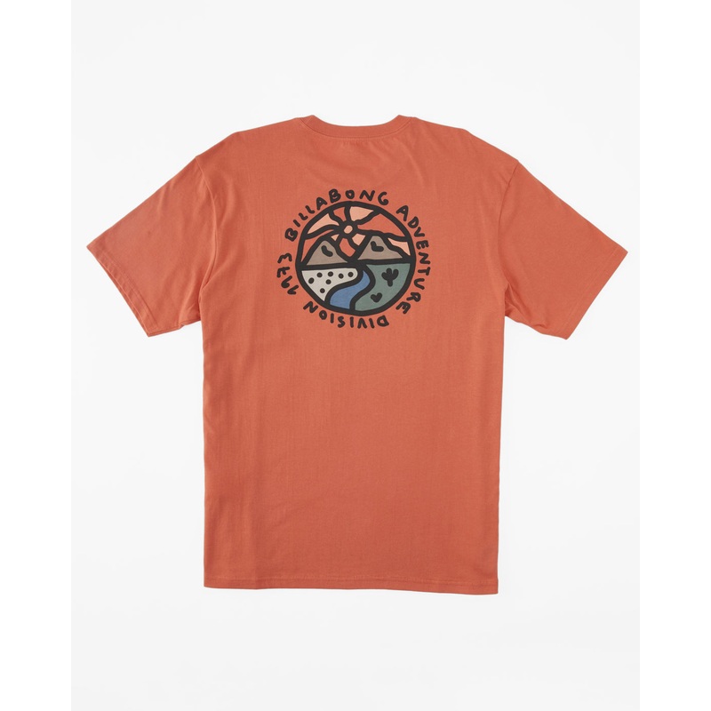 Billabong Frontier Tee-Coral
