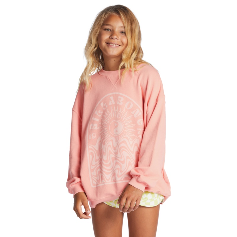 Billabong Making Waves Sweatshirt-Soft N Peachy