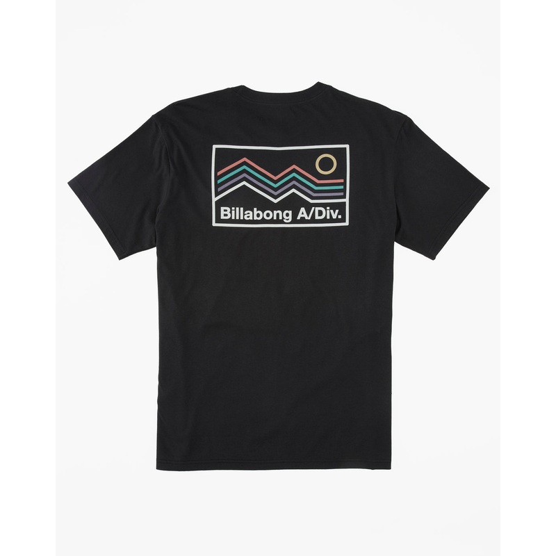 Billabong Range Tee-Washed Black