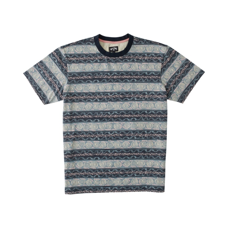 Billabong Realm Crew Tee-Navy