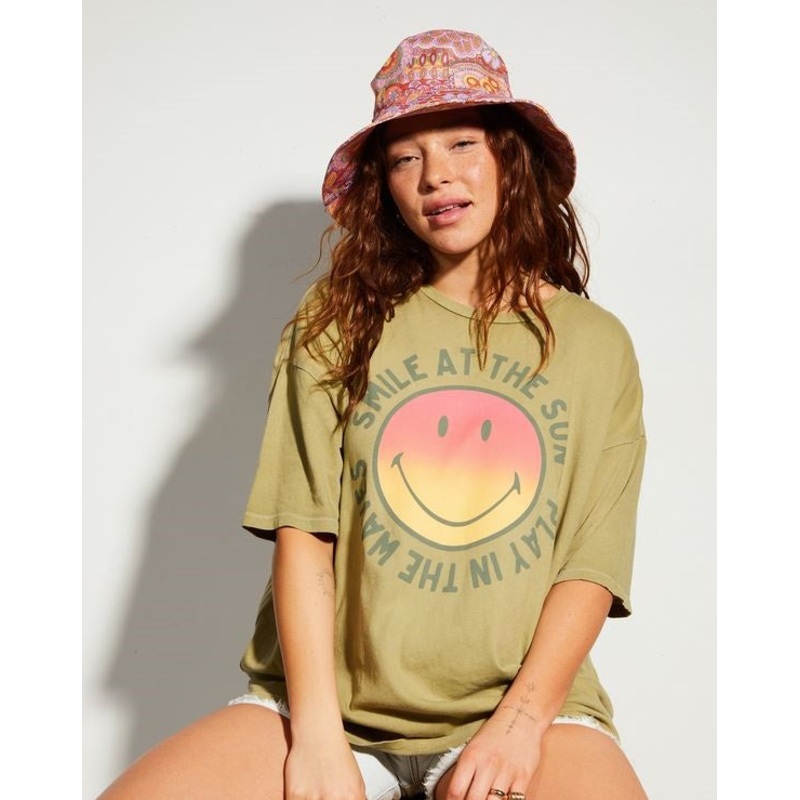 Billabong Smiley Bucket Hat-Multi