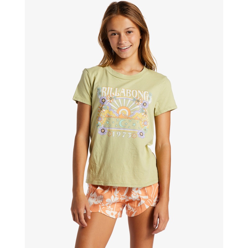 Billabong Stay Sunshine Tee-Willow