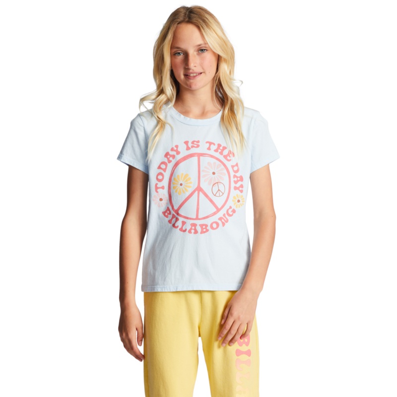 Billabong Today Is The Day Tee-Songbird Blue