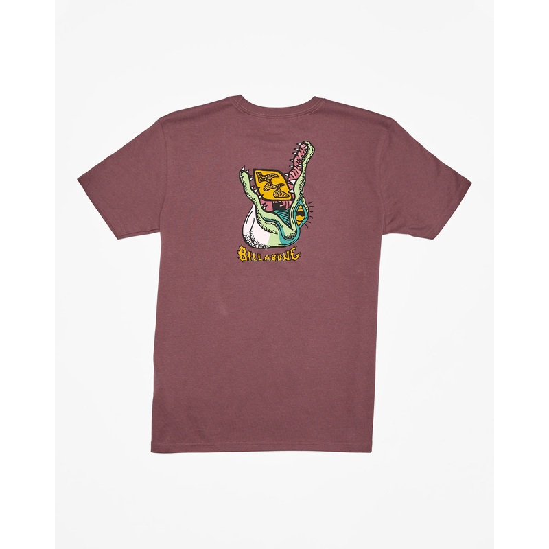Billabong Toddler Croc Tee-Vintage Violet