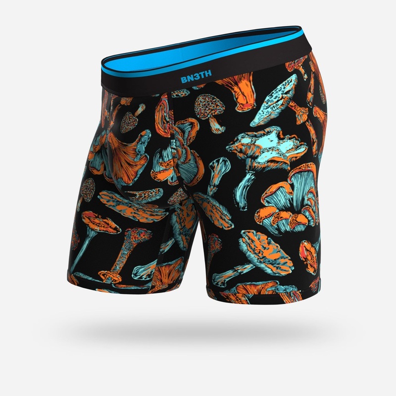 BN3TH Classic Print Boxer Brief-Mushroom Black