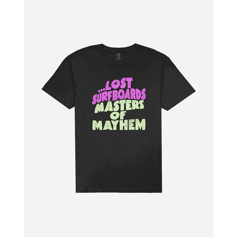 Lost Masters of Mayhem Tee-Black