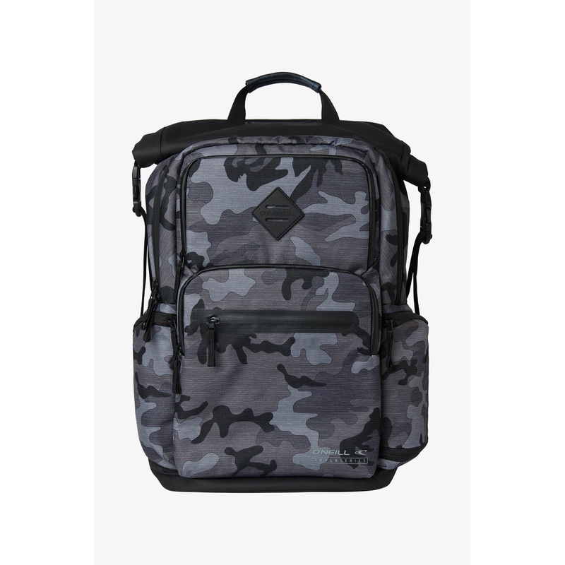O’Neill Odyssey Trvlr 37L Backpack-Black Camo