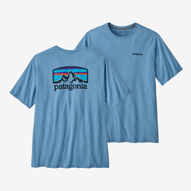 Patagonia Fitz Roy Horizons Responsibili-Tee-Lago Blue