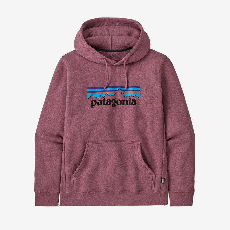 Patagonia P-6 Logo Uprisal Hooded Sweatshirt-Evening Mauve