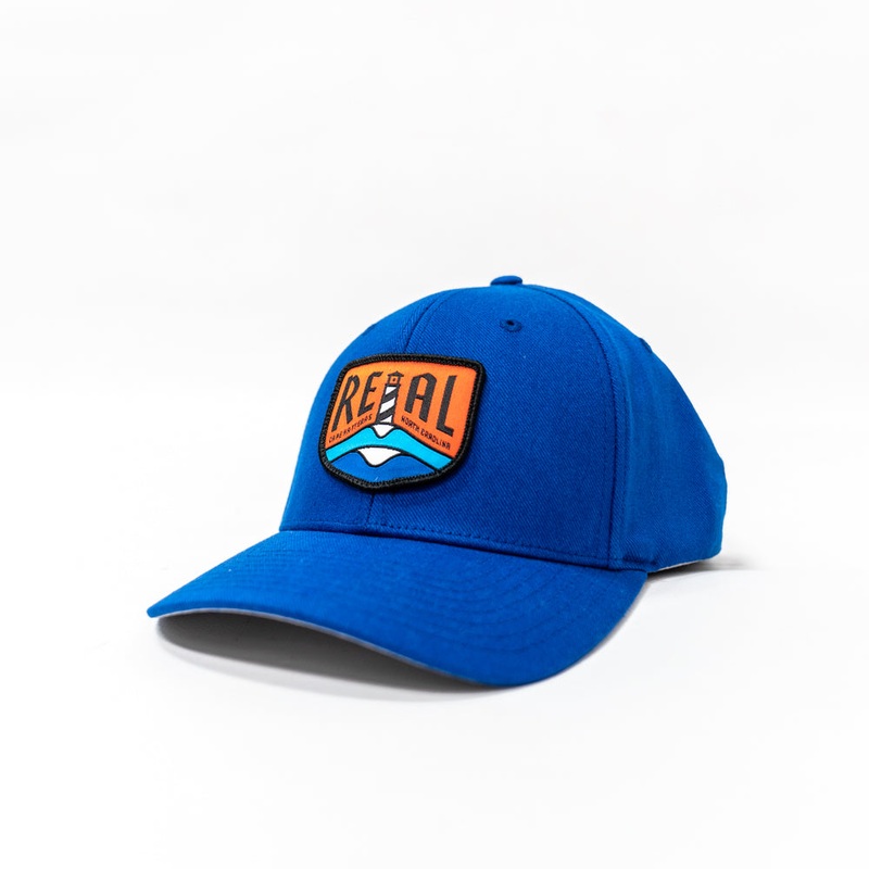 REAL Lighthouse Badge R-Flex Hat-Royal