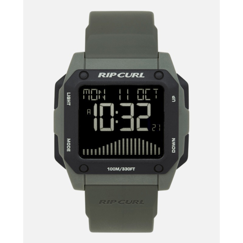 Rip Curl Odyssey Tide Watch-Army
