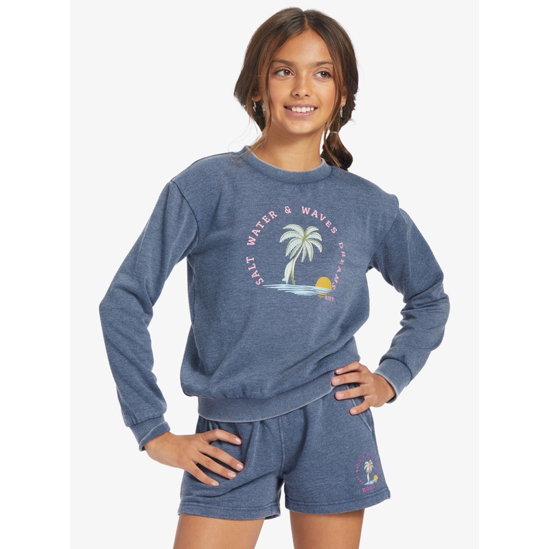 Roxy Music And Me A Sweatshirt-Mood Indigo