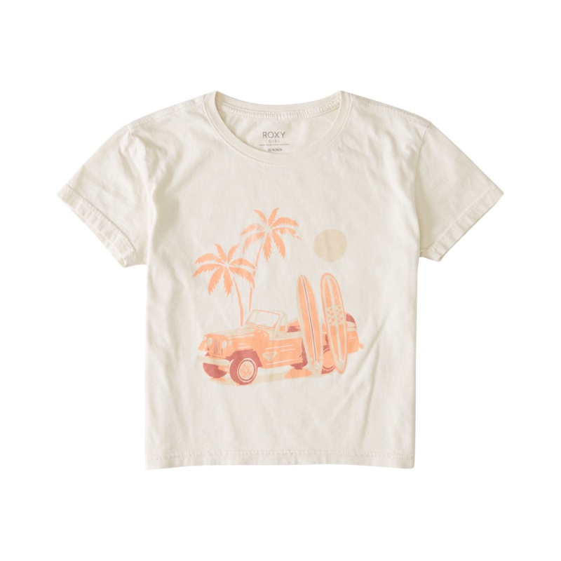 Roxy Top Down Tee-Tapioca