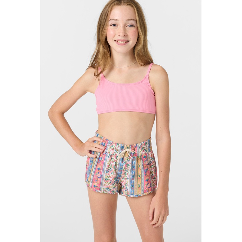O’Neill Girls Balboa Printed 2 Boardshorts-Multi Clr 2