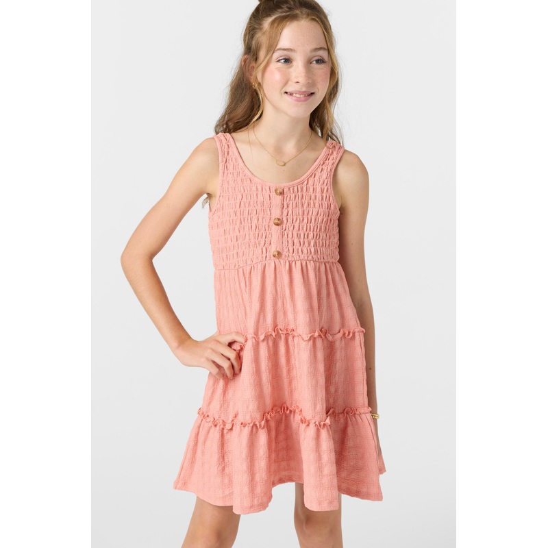O’Neill Teffie Dress-Coral Haze