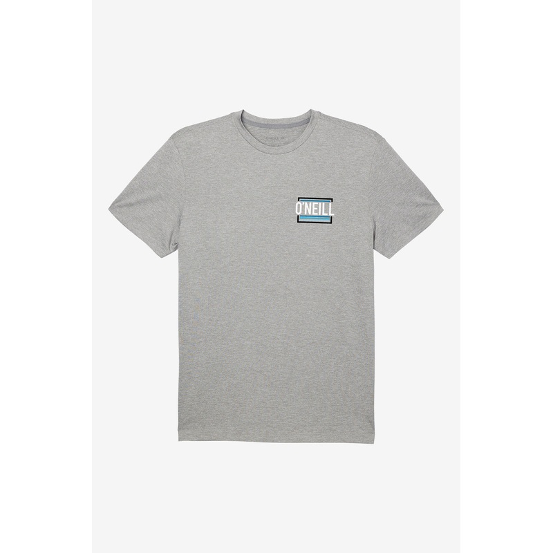 O’Neill Trvlr UPF Staple Tee-Hthr Gry2
