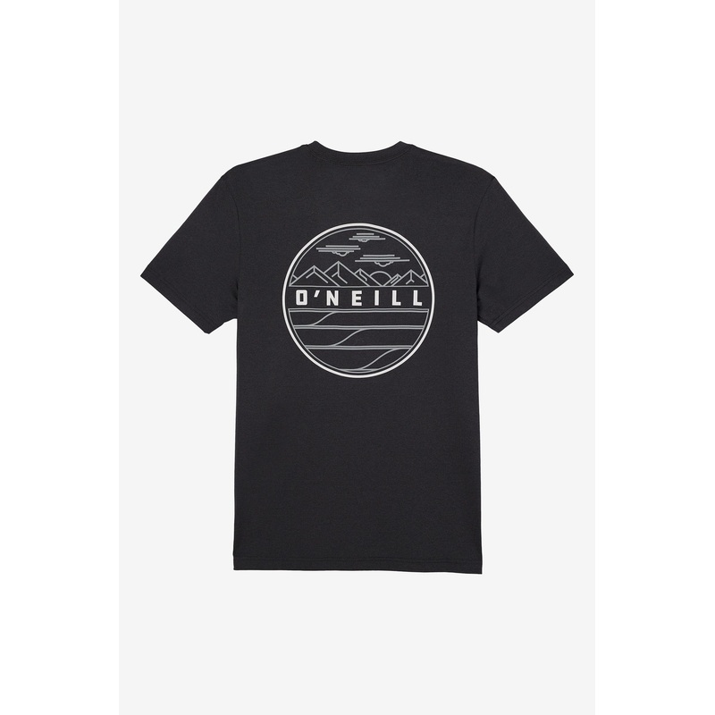 O’Neill Trvlr UPF Tee-Hthr Blk2