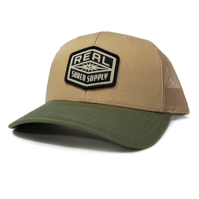 REAL Shred Supply Hat-Khaki/Loden