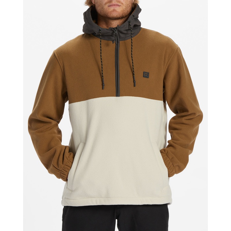 Billabong Boundary Pullover Jacket-Otter