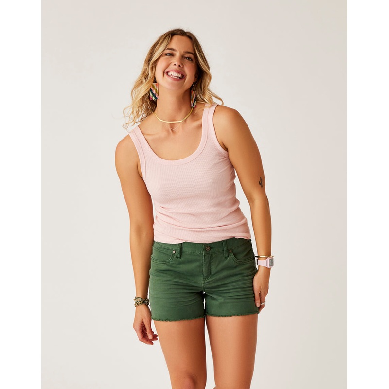 Carve Designs Ever Tank-Light Pink