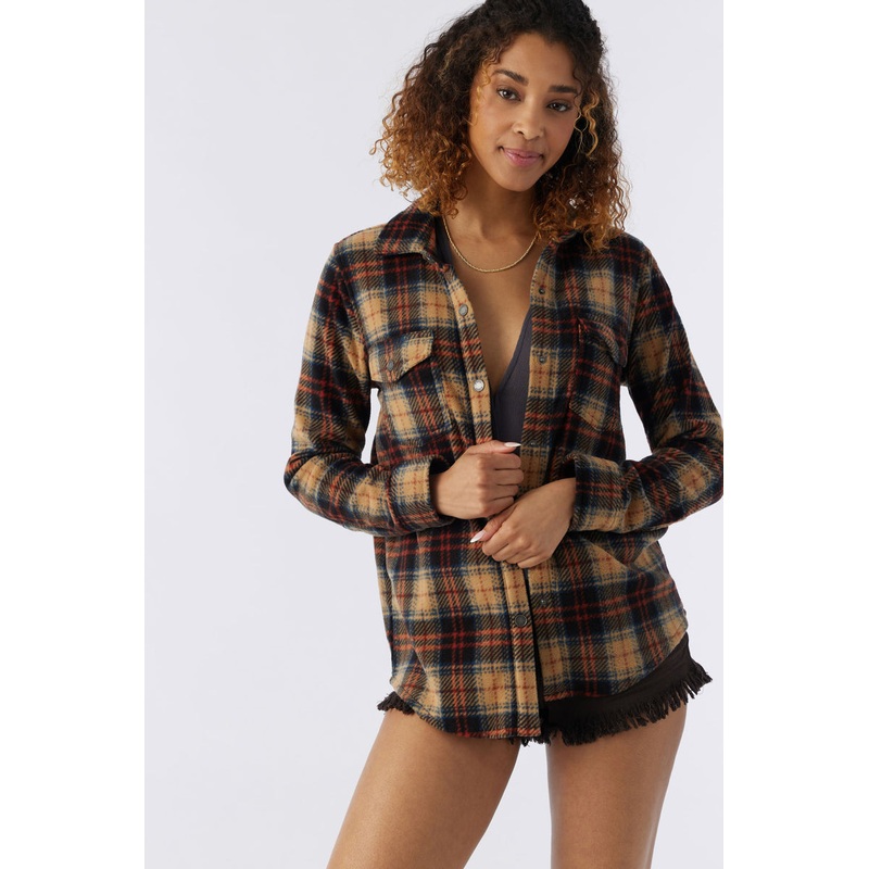 O’Neill Zuma Plaid L/S Shirt-Multi