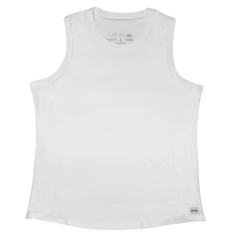 REAL Talia Tank-White
