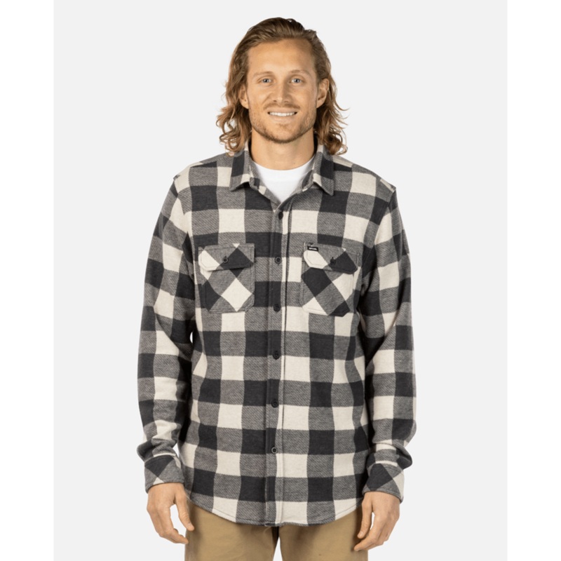 Rip Curl Grid L/S Shirt-Black