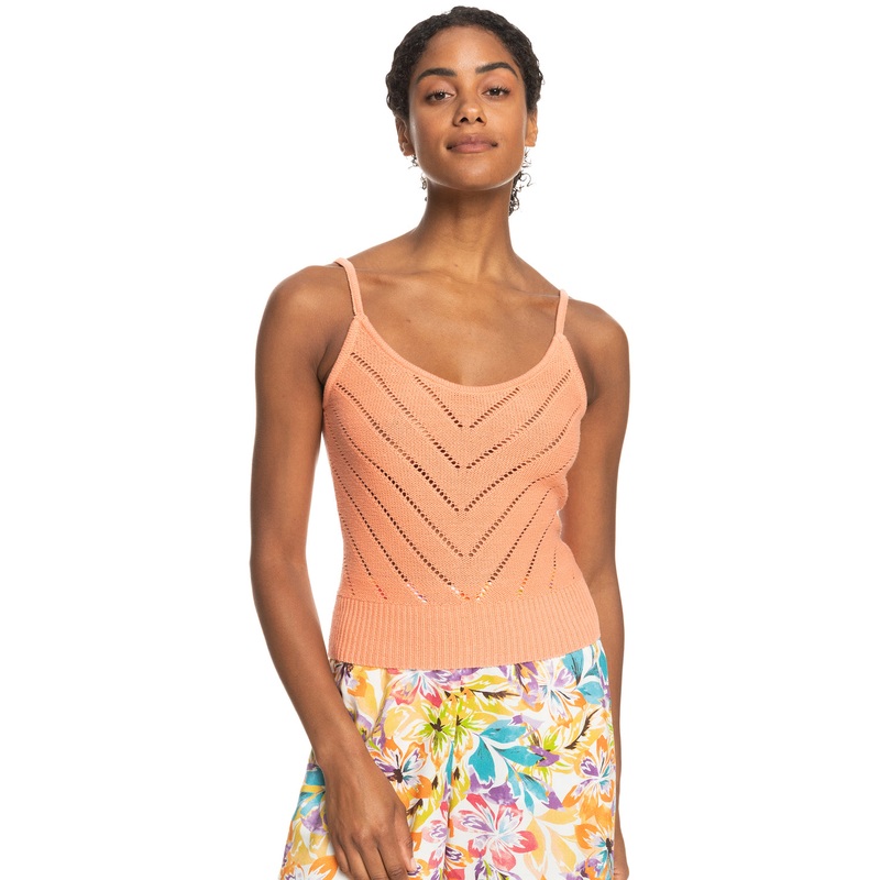 Roxy Sunrise Club Tank-Papaya Punch