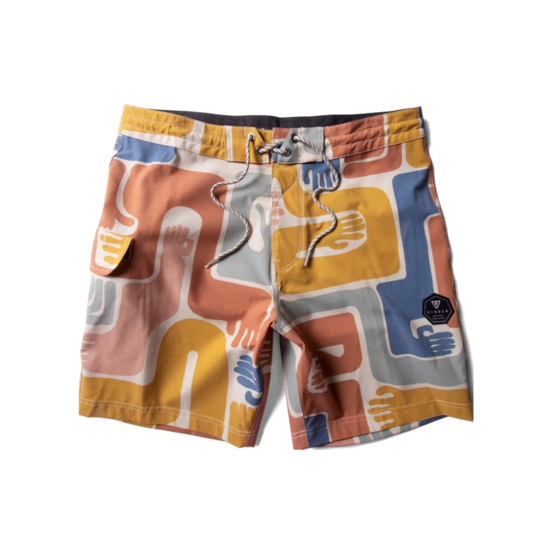 Vissla Brotherhood 17.5″ Boardshorts-Dune