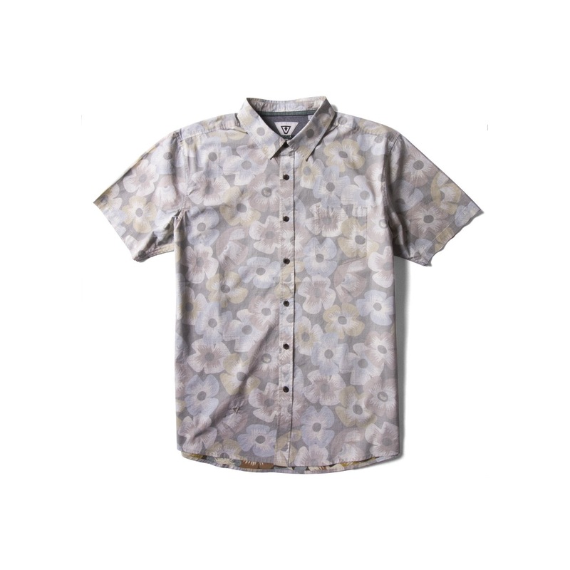 Vissla Lookout Eco S/S Shirt-Kangaroo