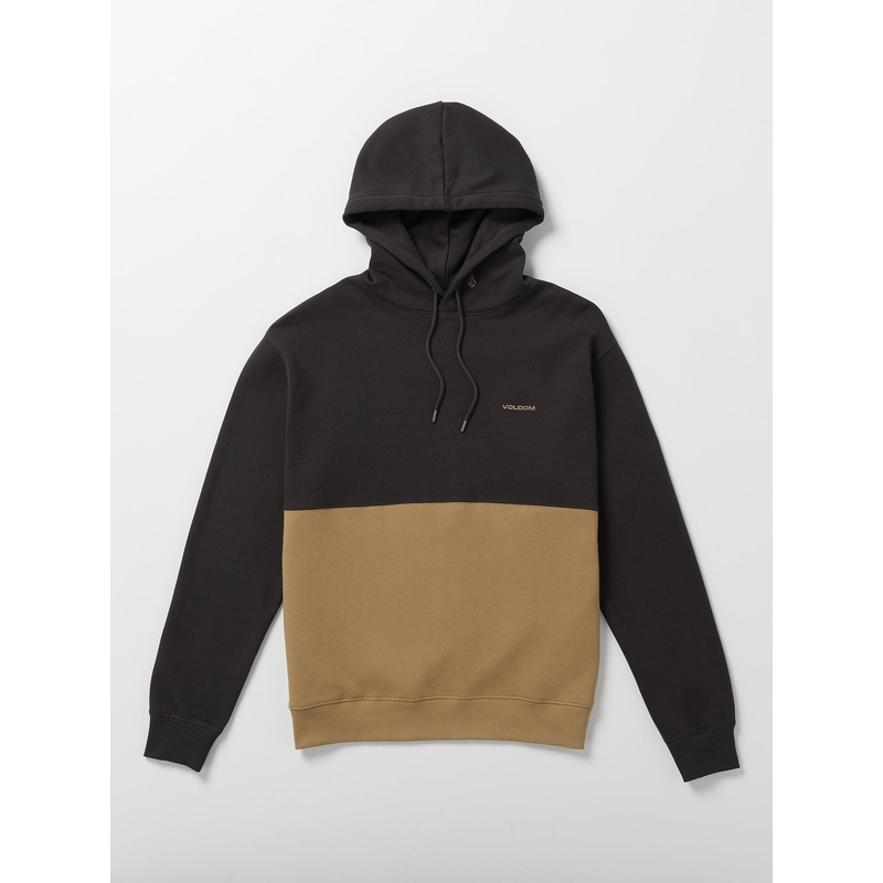 Volcom Divided PO Sweatshirt-Sand Brown