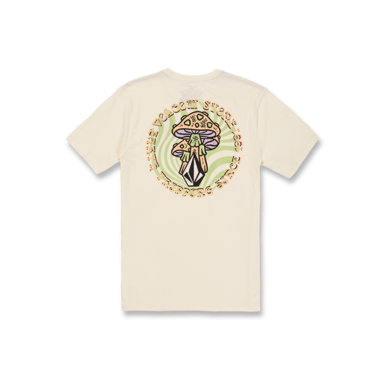 Volcom Fty Psychike Tee-Off White