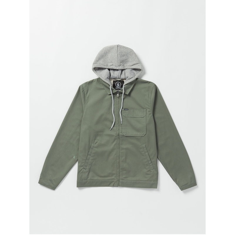 Volcom Korman Hooded Jacket-Agave