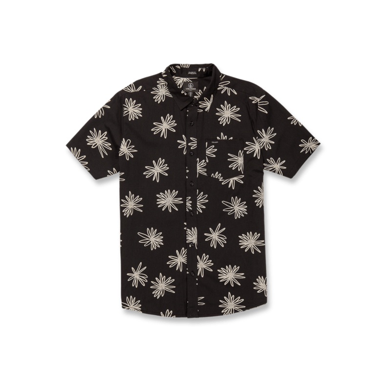 Volcom Lazy Dazey S/S Shirt-Black