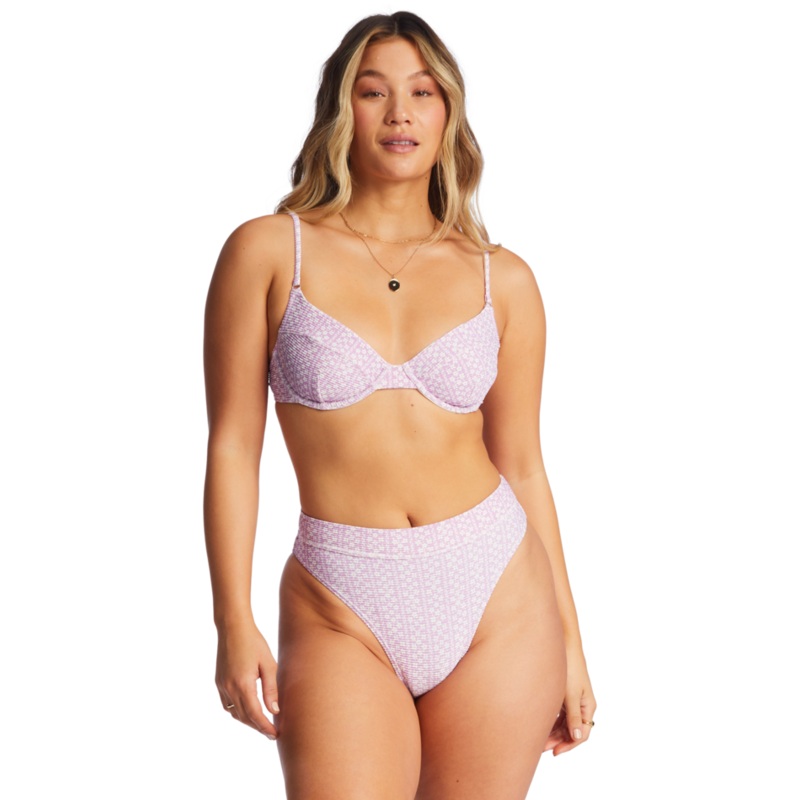 Billabong Covered In Love Tanlines Morgan Top-Lilac Dream