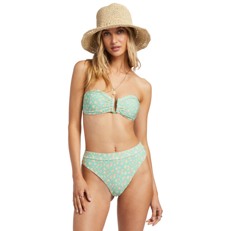 Billabong I Sea You Tanlines Valerie Bandeau Top-Spearmint