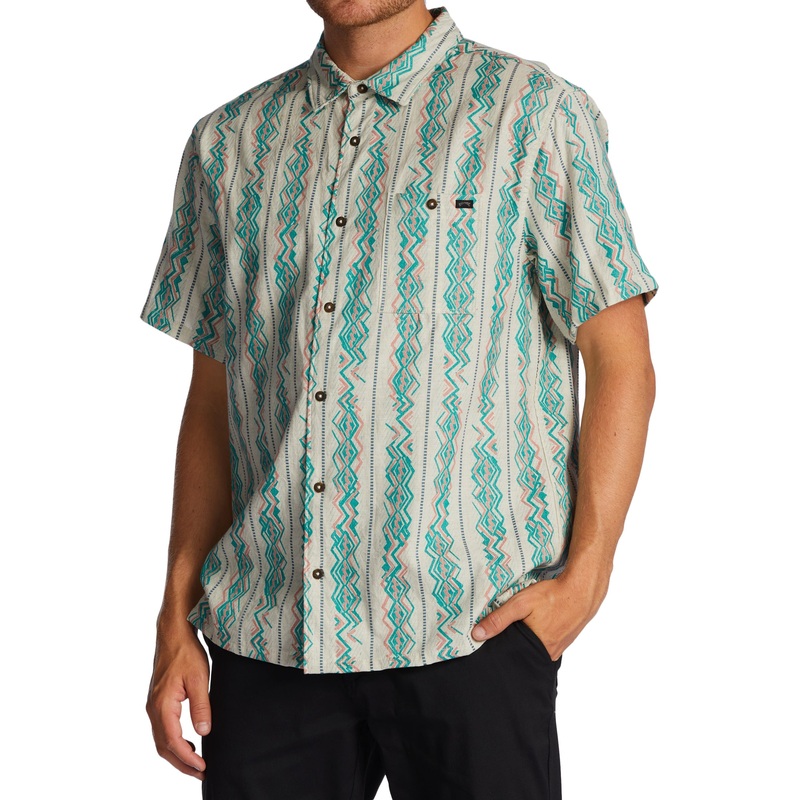 Billabong Sundays Jacquard S/S Shirt-Sand