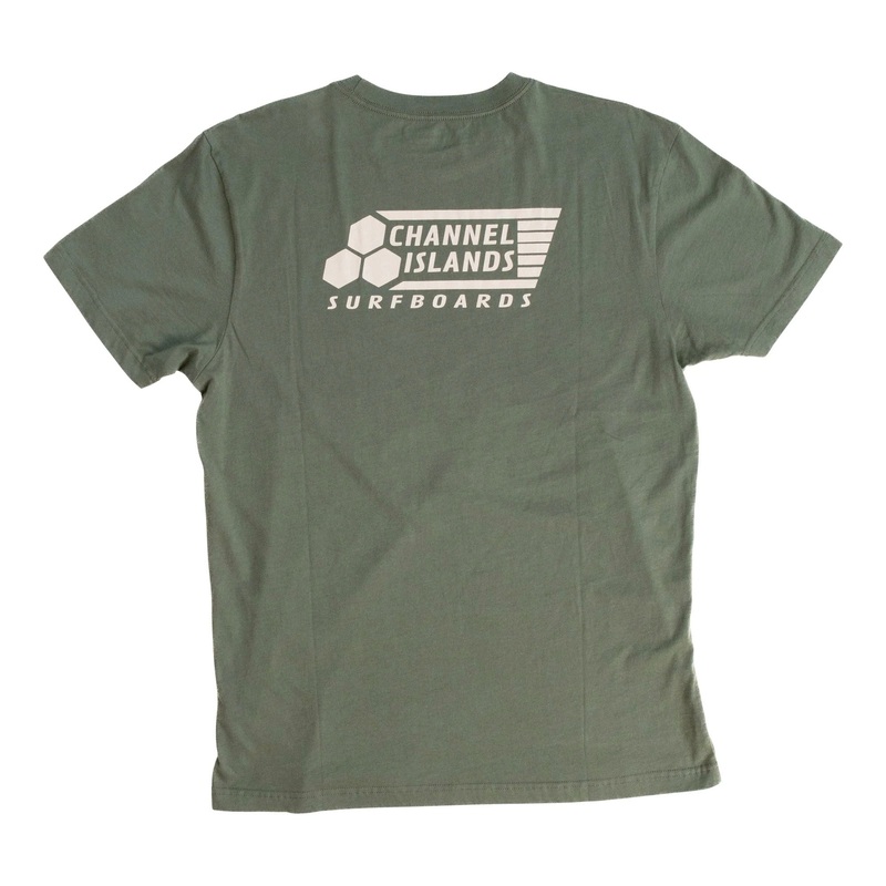 Channel Islands Modern Flag Tee-Thyme