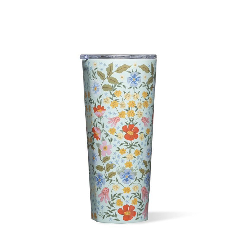 Corkcicle x Rifle Paper 24 oz Tumbler-Bramble