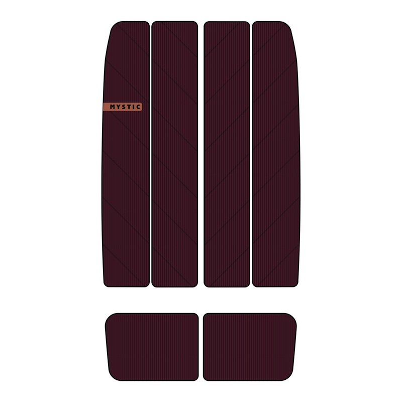 Mystic Ambush Mid + Front Deckpad-Merlot