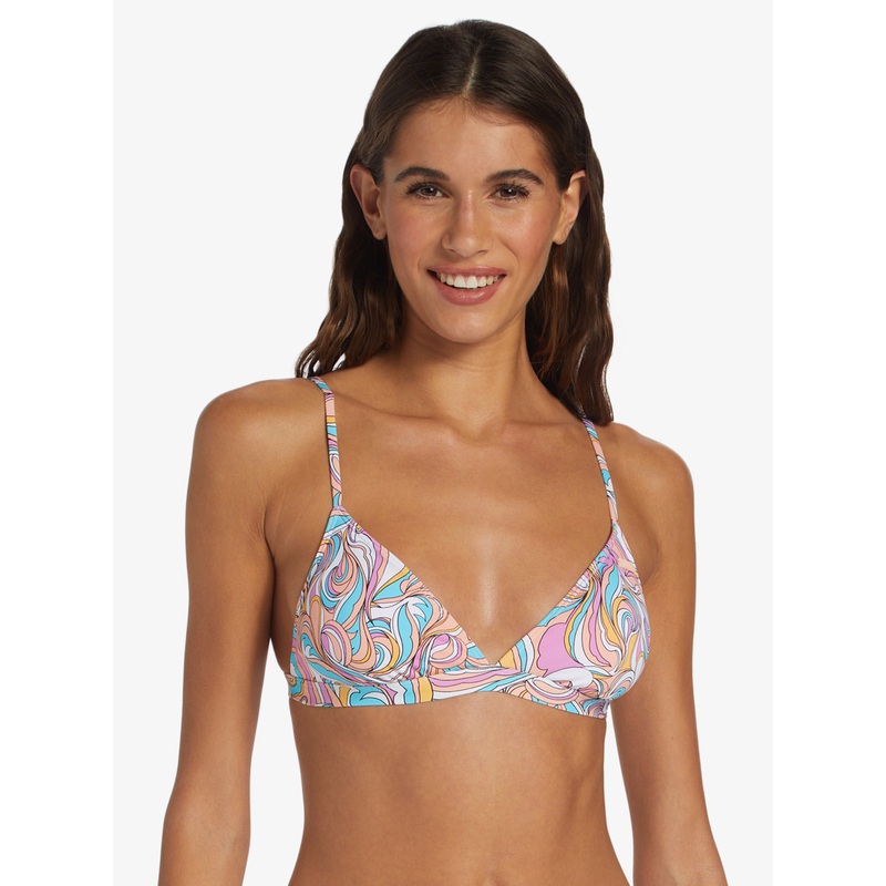 Roxy PT Beach Classics Fixed Tri Top-Swirly Daze